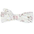 Baby Girls White & Pink Carousel Headband, 1, hi-res